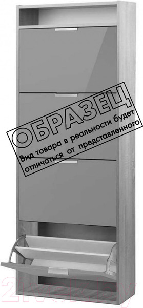 Изображение товара Тумба для обуви Vental Комфорт К-4 (венге/беленый дуб)