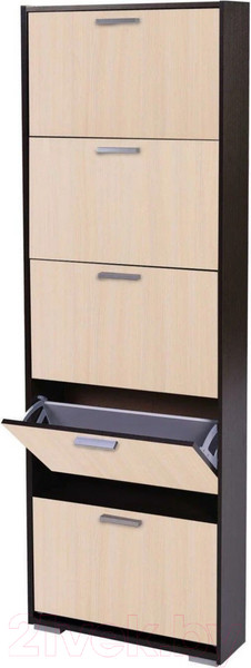 Изображение товара Тумба для обуви Vental Комфорт УК-5 (венге/беленый дуб)