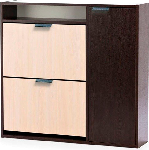 Изображение товара Тумба в прихожую Vental Комфорт ШК-2 (венге/беленый дуб)