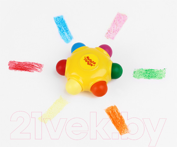 Изображение товара Пластиковые мелки Мульти-пульти Звездочка / PC_15896 (6цв)