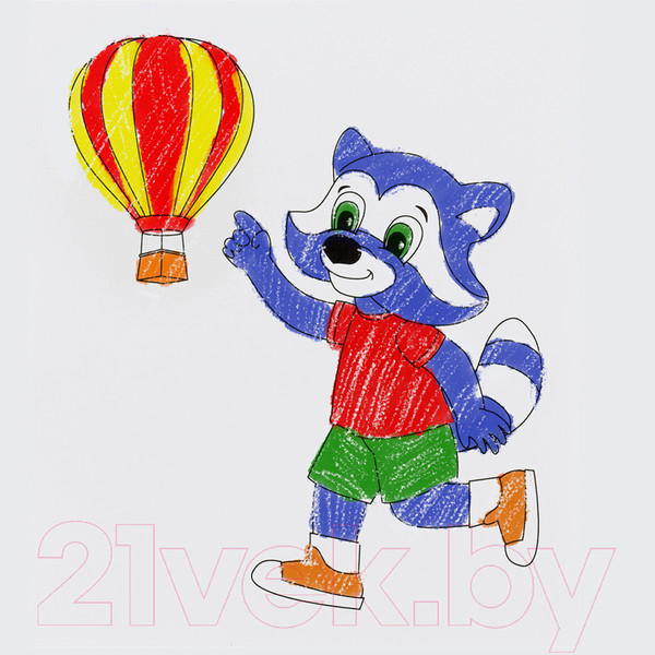 Изображение товара Пластиковые мелки Мульти-пульти Звездочка / PC_15896 (6цв)