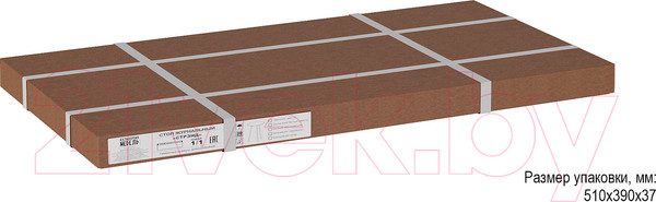 Изображение товара Журнальный столик Калифорния мебель Калифорния Стрэнд (зеленый/белые цветы)