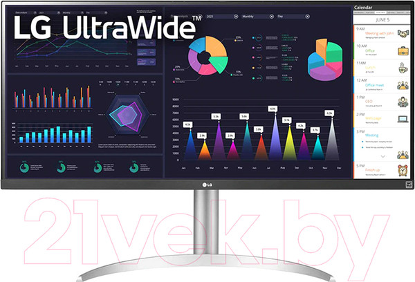 Изображение товара Монитор LG 34WQ650-W (белый)