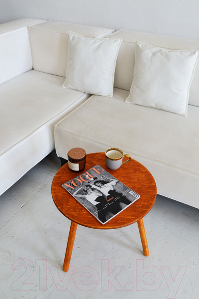 Изображение товара Журнальный столик Ladzim Эко T02cb (коричневый)