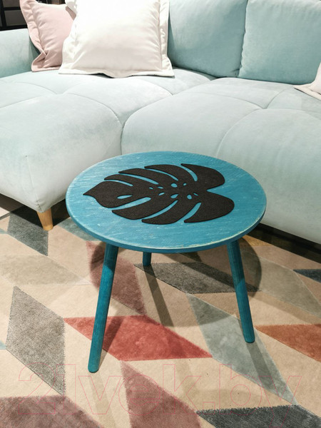 Изображение товара Журнальный столик Ladzim Эко T02pg (бирюзовый)