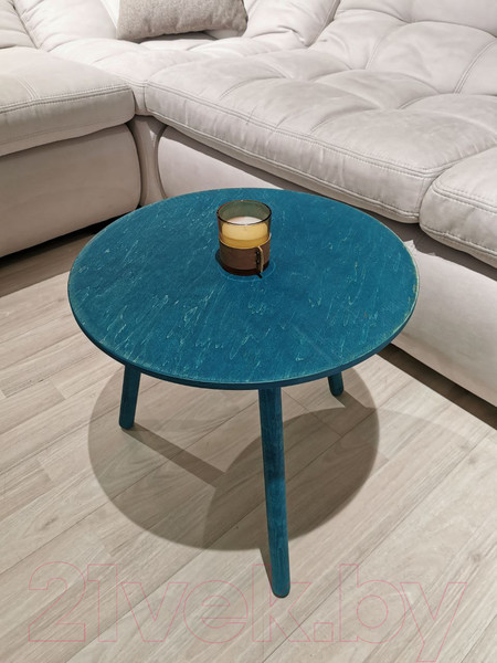 Изображение товара Журнальный столик Ladzim Эко T02pg (бирюзовый)
