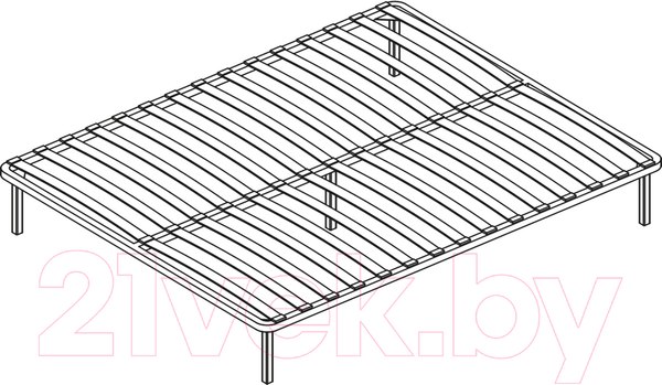 Изображение товара Ортопедическое основание Тэкс С опорами 140x200