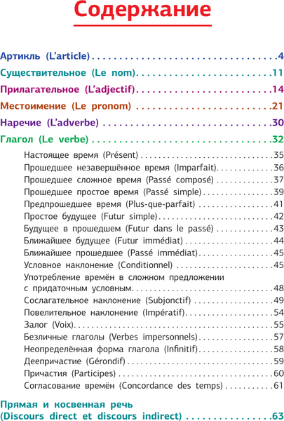 Изображение товара Учебное пособие АСТ Французская грамматика в схемах и таблицах, мягкая обложка (Костромин Георгий)