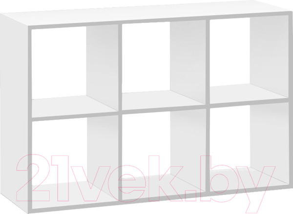 Изображение товара Стеллаж Артём-Мебель CH-100.30 (белый)