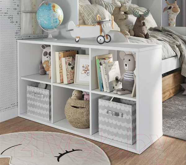 Изображение товара Стеллаж Артём-Мебель CH-100.30 (белый)