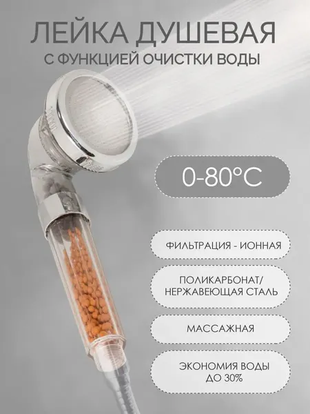 Изображение товара Лейка ручного душа ISMA SK-00599(52062)