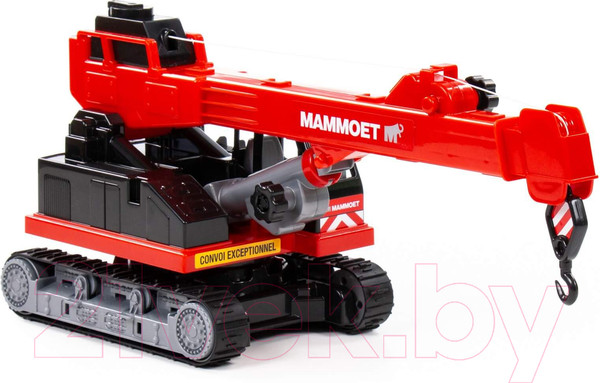 Изображение товара Кран игрушечный Полесье Mammoet Гусеничный кран / 95442