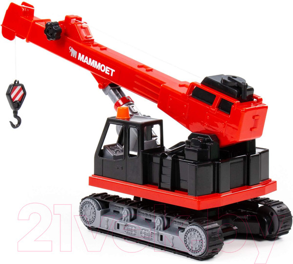 Изображение товара Кран игрушечный Полесье Mammoet Гусеничный кран / 95442
