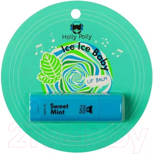 Изображение товара Бальзам для губ Holly Polly Ice Ice Baby Сладкая Мята (4.8г)