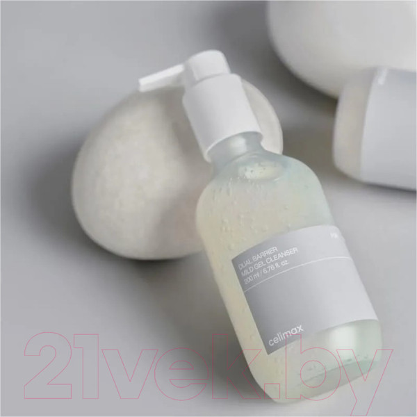 Изображение товара Гель для умывания Celimax Dual Barrier Mild Gel Cleanser Мягкий с африканским миротамнусом (200мл)