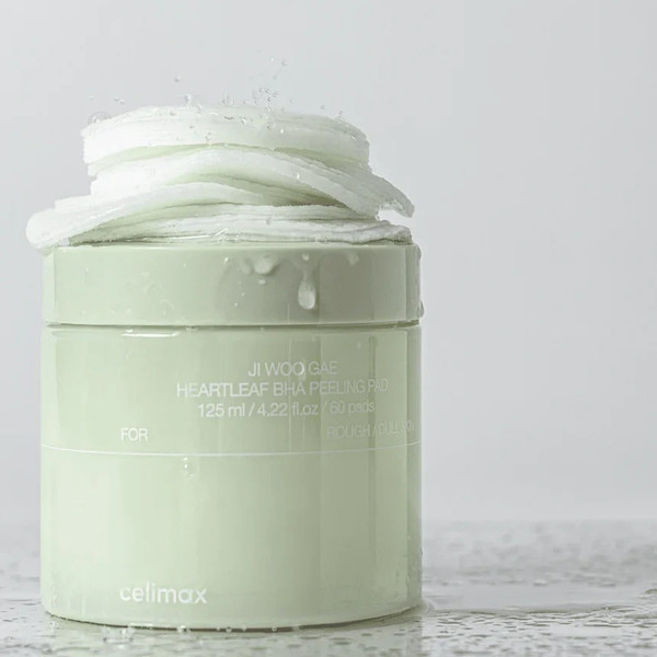 Изображение товара Пэд для лица Celimax С салициловой кислотой Heartleaf BHA Peeling Pad (60шт)