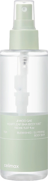 Изображение товара Спрей для тела Celimax Успокаивающий Jiwoojae Heartleaf BHA Body (150мл)
