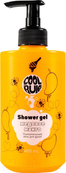 Изображение товара Гель для душа Cool Rule Медовое манго Питательный (400мл)