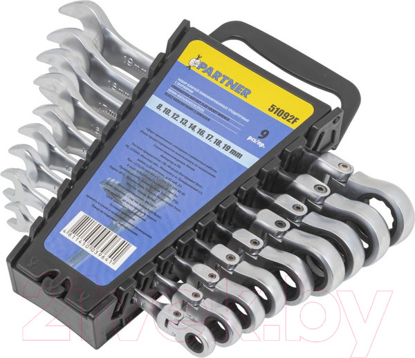 Изображение товара Набор ключей Partner PA-51092F (52455)