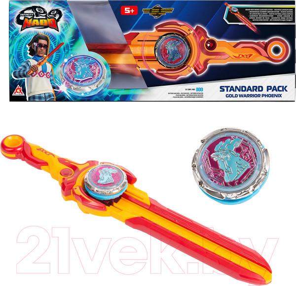 Изображение товара Игрушка детская Infinity Nado Волчок Эпик Лончер Стандарт GoldPhoenix / 40599