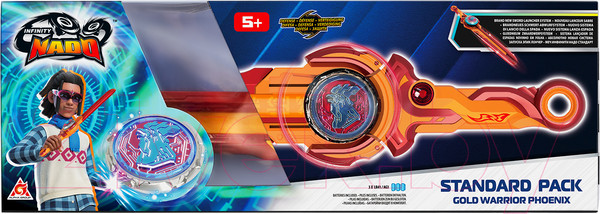 Изображение товара Игрушка детская Infinity Nado Волчок Эпик Лончер Стандарт GoldPhoenix / 40599