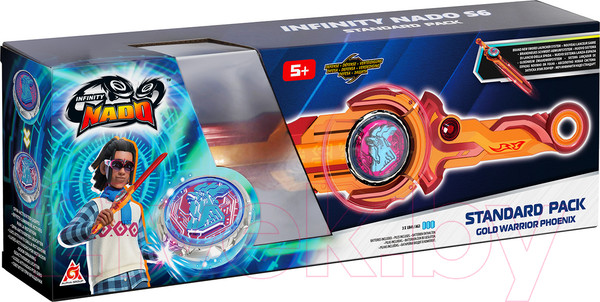 Изображение товара Игрушка детская Infinity Nado Волчок Эпик Лончер Стандарт GoldPhoenix / 40599