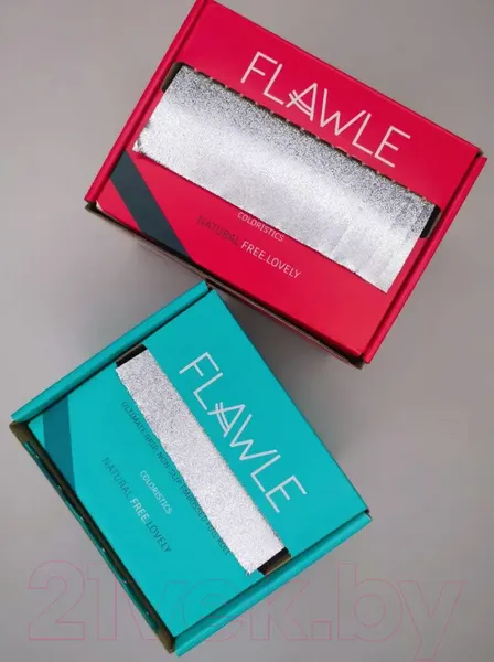 Изображение товара Фольга для окрашивания волос Flawle Рельефная 1.203.02 (100м)