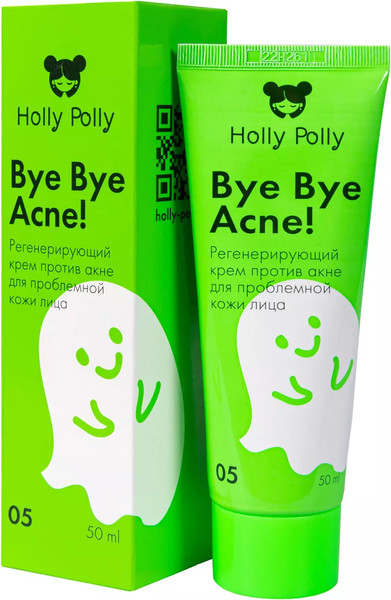 Изображение товара Крем для лица Holly Polly Bye Bye Acne Против акне для проблемной кожи лица (50мл)