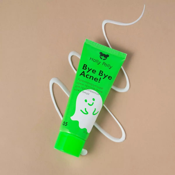 Изображение товара Крем для лица Holly Polly Bye Bye Acne Против акне для проблемной кожи лица (50мл)