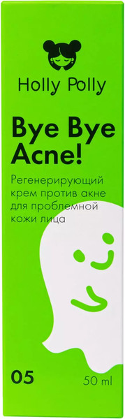 Изображение товара Крем для лица Holly Polly Bye Bye Acne Против акне для проблемной кожи лица (50мл)