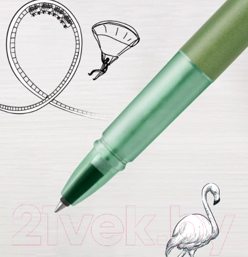 Изображение товара Ручка-роллер имиджевая Parker Vector XL Green / 2159777 (черный)