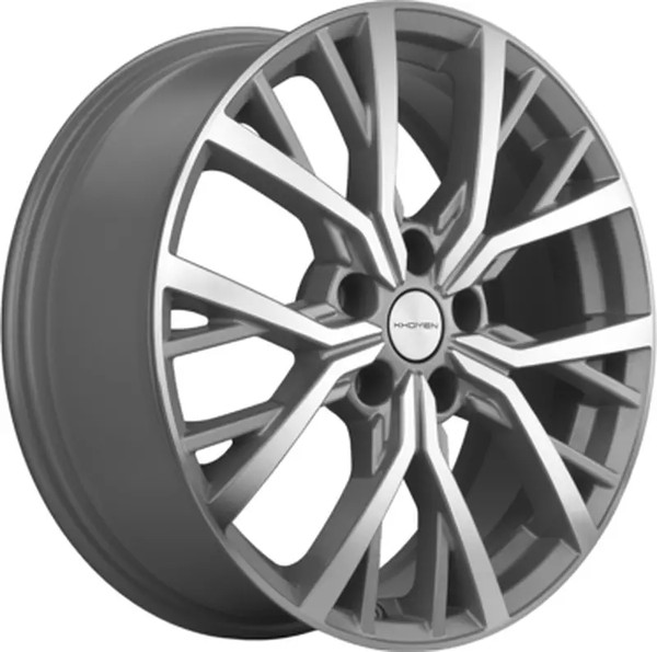 Изображение товара Литой диск Khomen KHW1806 Haval Jolion 18x7" 5x114.3мм DIA 66.5мм ET 37мм F (Silver FP)