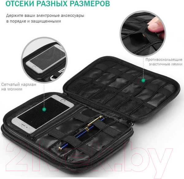 Изображение товара Сумка для аксессуаров Ugreen LP139 / 50147 (серый)