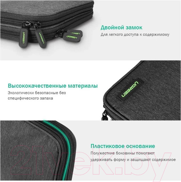 Изображение товара Сумка для аксессуаров Ugreen LP139 / 50147 (серый)
