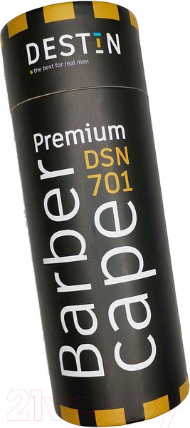 Изображение товара Накидка парикмахерская Destin Premium Barber Cape  (черный)