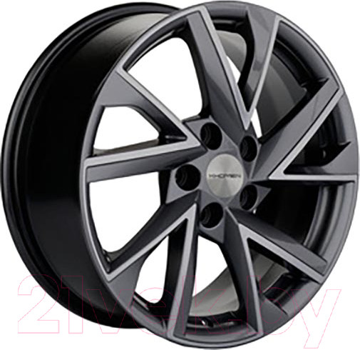 Изображение товара Литой диск Khomen KHW1714 Chery Tiggo 7pro 17x7" 5x108мм DIA 60.1мм ET 40мм (Gray FP)