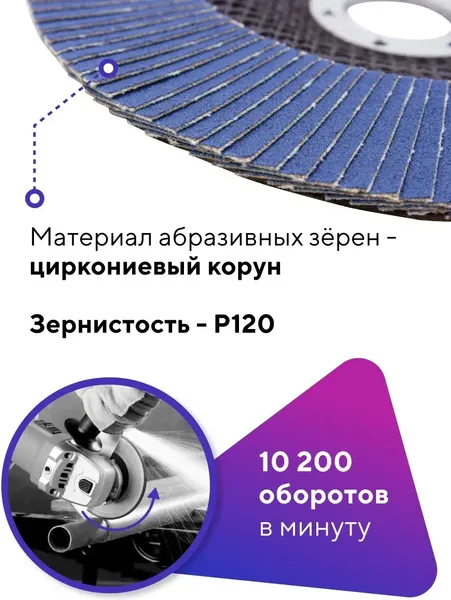 Изображение товара Шлифовальный круг Forsage F-FD6120H (49654)