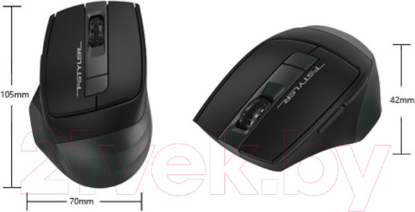 Изображение товара Мышь A4Tech Fstyler FB35C (белый)