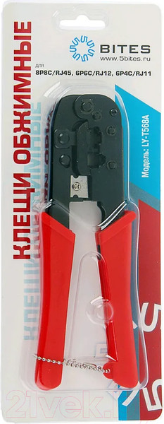 Изображение товара Инструмент обжимной 5bites LY-T568A
