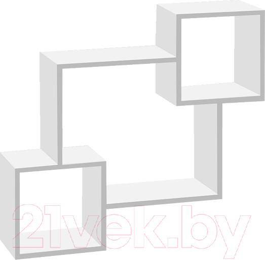 Изображение товара Полка Артём-Мебель СН 100.37 (белый)