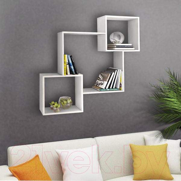 Изображение товара Полка Артём-Мебель СН 100.37 (белый)