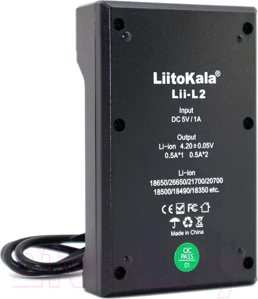 Изображение товара Зарядное устройство для аккумуляторов LiitoKala Lii-L2