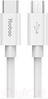 Изображение товара Кабель Yoobao YB-CB2 (белый)