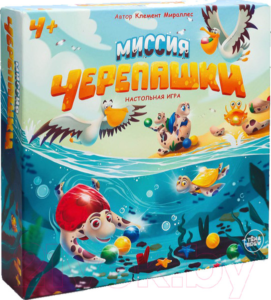Изображение товара Настольная игра ND Play Миссия Черепашки / 304863