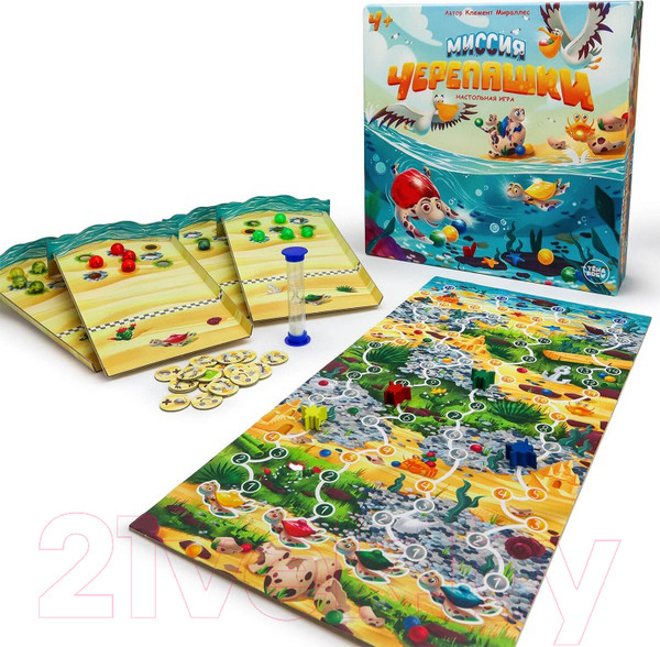 Изображение товара Настольная игра ND Play Миссия Черепашки / 304863
