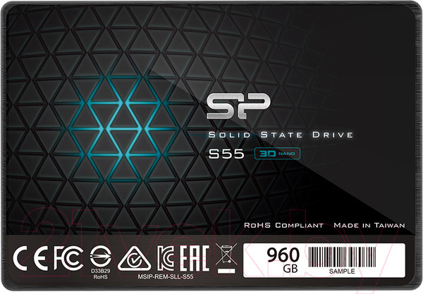 Изображение товара SSD диск Silicon Power S55 960GB (SP960GBSS3S55S25)