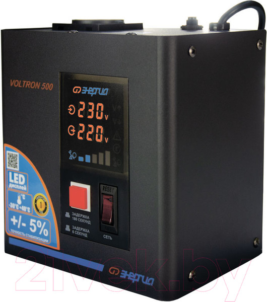 Изображение товара Стабилизатор напряжения Энергия Voltron 500