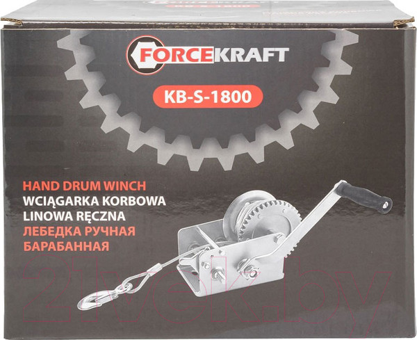 Изображение товара Лебедка ручная ForceKraft FK-KB-S-1800