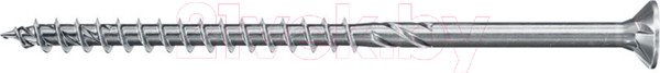Изображение товара Саморез FISCHER FPF CTP 6.0x110 / 670459K (100шт, белый цинк)