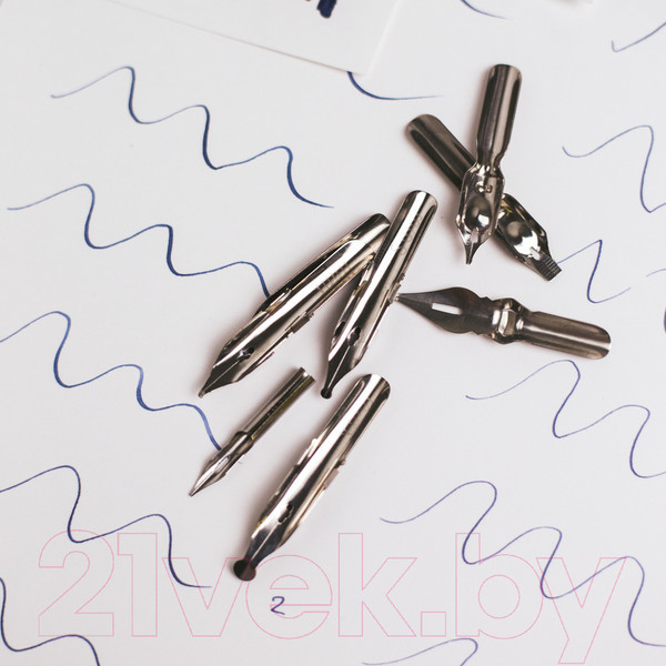 Изображение товара Набор перьев для каллиграфии Малевичъ 195110 (9шт)